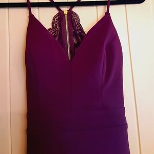Small purple cocktail/formal dress